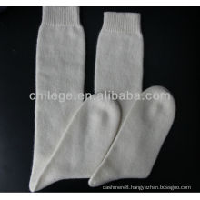 high quality pure cashmere knitted socks stocking